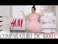 Cumparaturi de 1000 euro din H&M