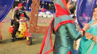 Use a scooter for a photo booth backdrop | Photo Booth | India