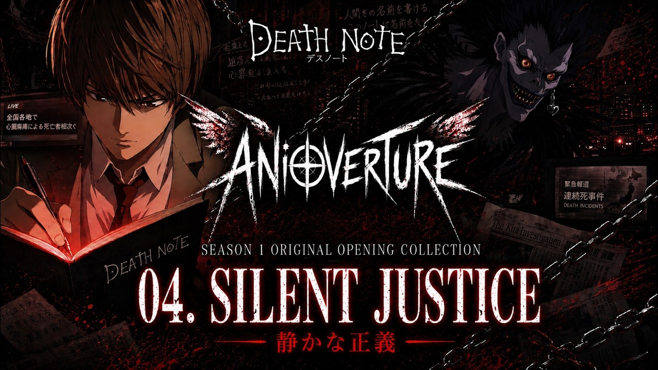 Death Note OST | SILENT JUSTICE — 静かな正義 | Original Anime
