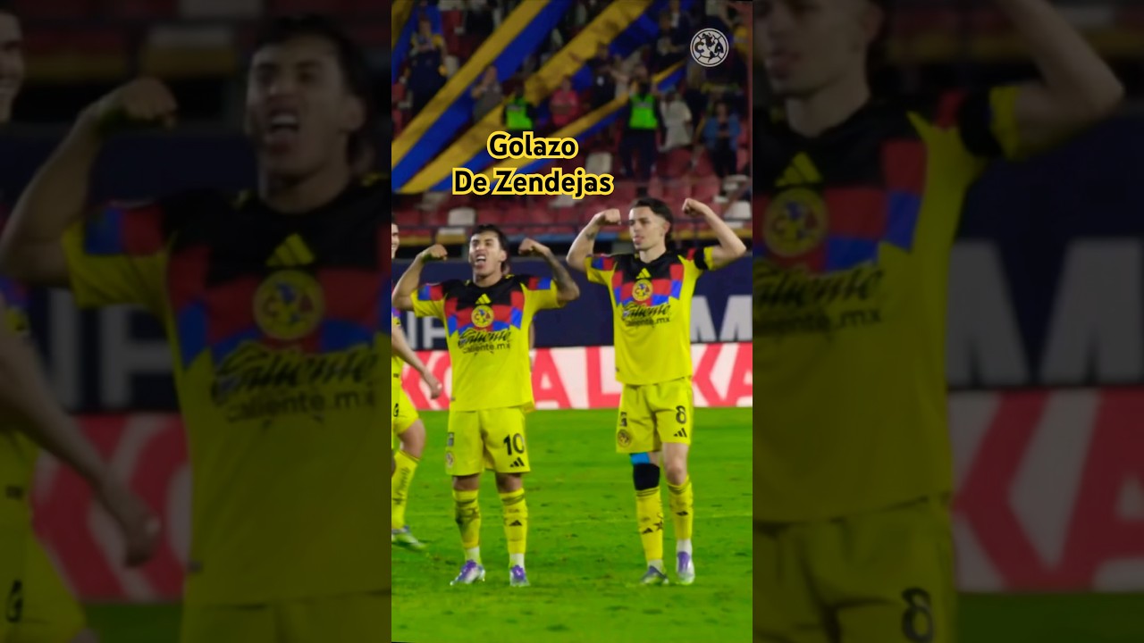 #golazo de #zendejas #clubamerica #aguilasdelamerica #viral #shorts