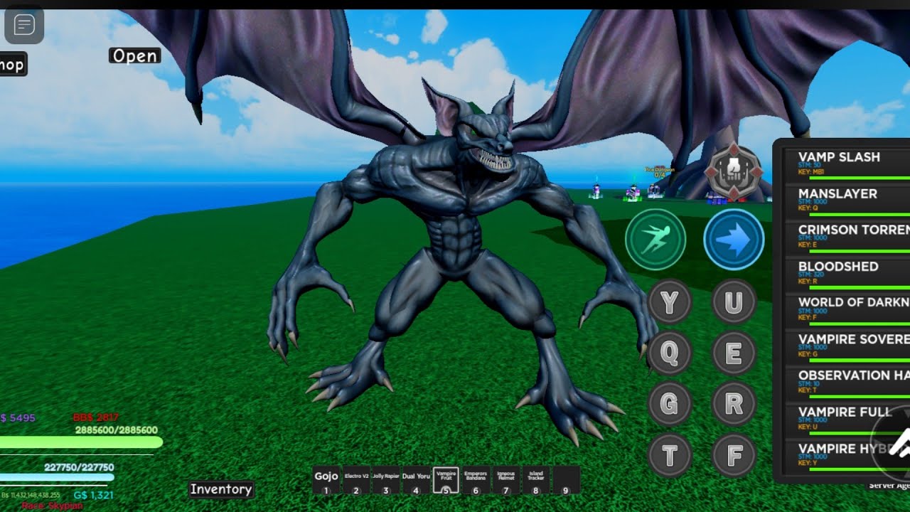 getting new vampire fruit in a one piece game roblox 🦇 AOPG YouTube