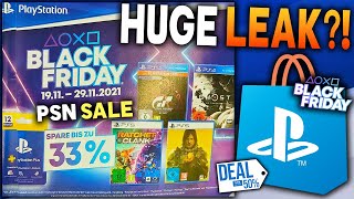 Cosmic Hong Kong etisk PSN Black Friday 2021 Sale/Deals START DATE LEAKED?! PlayStation Black  Friday 2021 PS4/PS5 New DEALS - YouTube