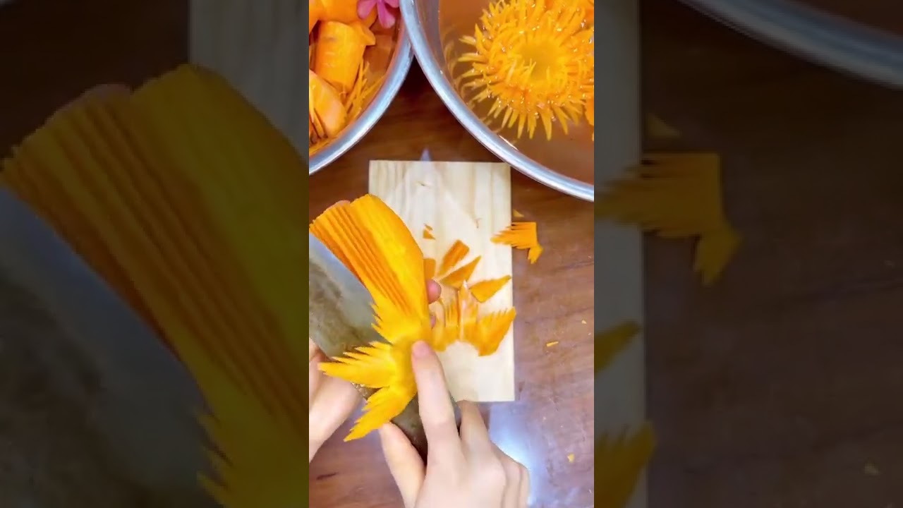Tỉa hoa cà rốt🥕🥕