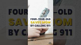 Toddler makes a lifesaving 911 call after finding her mother unresponsive. #toddler #safety