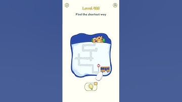 DOP 2 Level 485 | Find the shortest way #shorts