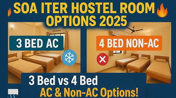 SOA ITER College Hostel Room Options | #shamivlogs #vlog