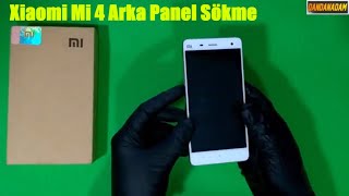 Xiaomi Mi 4 Arka Panel Sökme