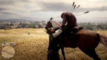 Red Dead Redemption 2 - Random Encounter - Dead Rider (PS4)