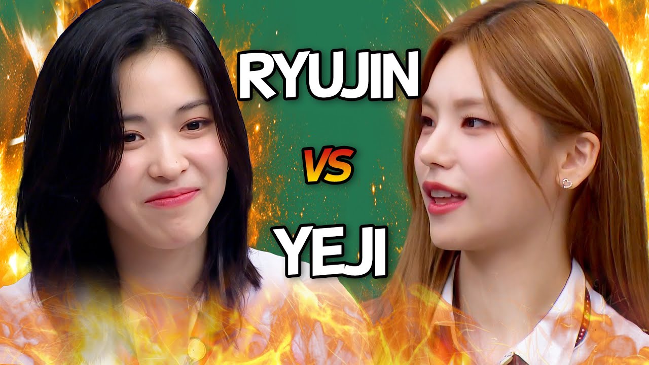 [Knowing Bros] Ryujin & Yeji's ＂Fight＂ Finally Explained! 😱