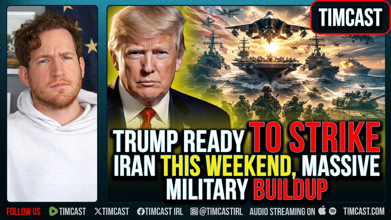 Trump Ready to Strike Iran THIS WEEKEND, MASSIVE Military Buildup - YouTube