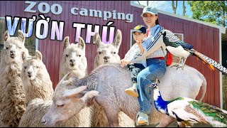 Gia Đình Đi Tham Quan Vườn Thú Zoo Camping Eakao Buôn Ma Thuột