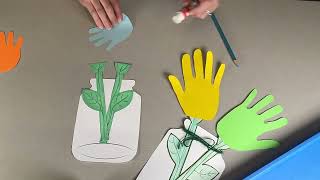 Take & Make Craft - Handprint Flowers