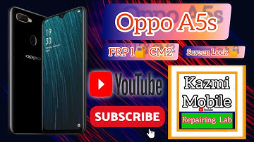 Oppo A5s CPH1909 Pin Unlock CM2, Pattern Unlock  Frp
