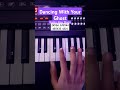 Dancing With Your Ghost (Easy Piano Tutorial) #tiktok #trending #shorts