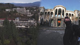 Exploring Stalin's land worth $30,000,000. Abandoned city in Georgia