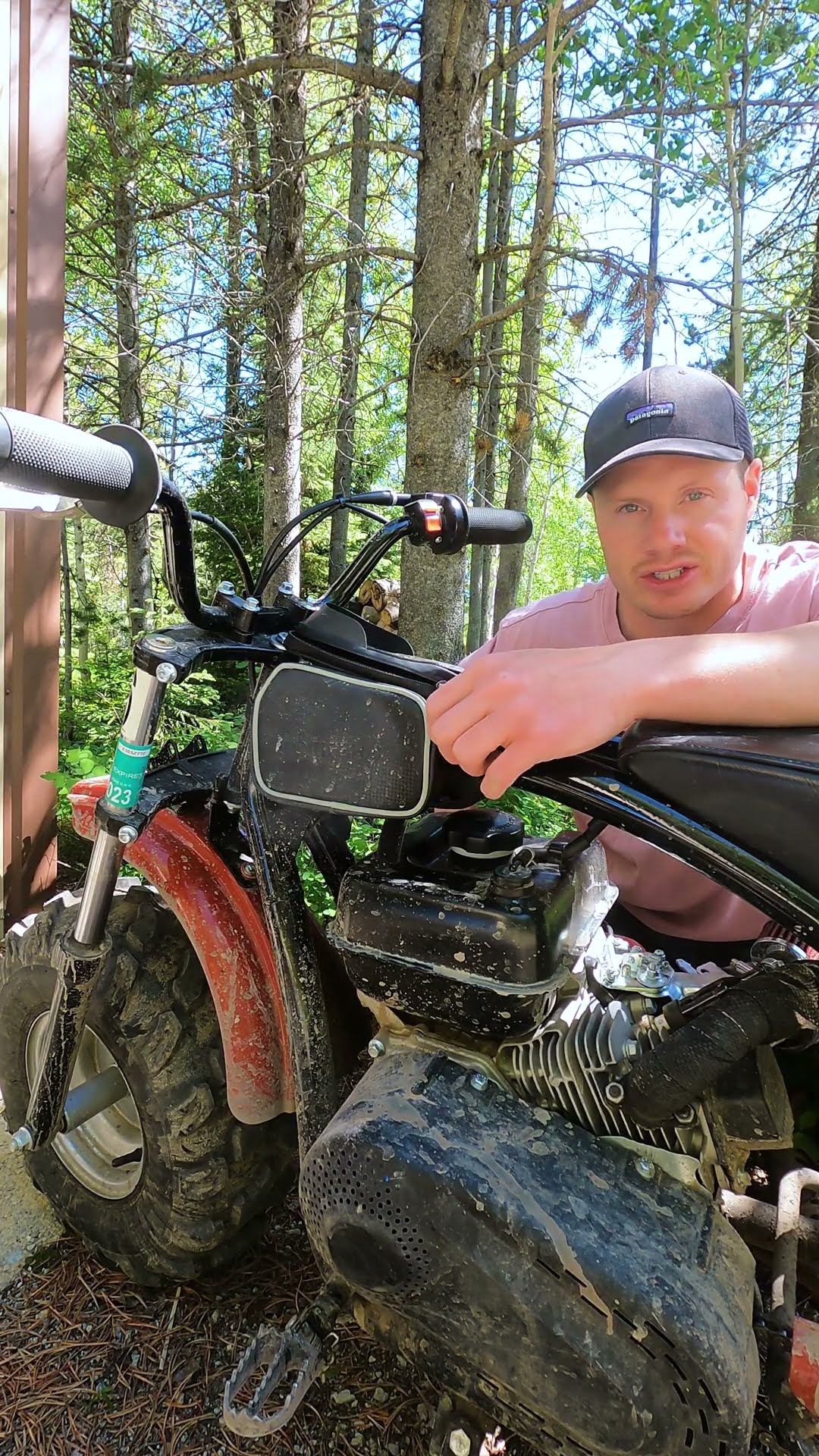 The Perfect Saddle Bags for Your Mini Bike Protect Your Phone from Dust and Water Coleman BT200X YouTube