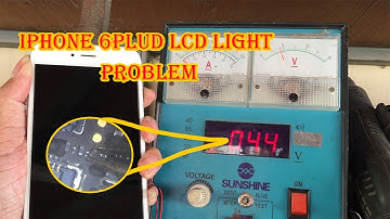 iPhone 6 Plus Display Light Solution Ι How to solve iPhone No LCD Light