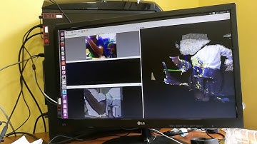 Rtabmap using a handled Kinect (visual slam )