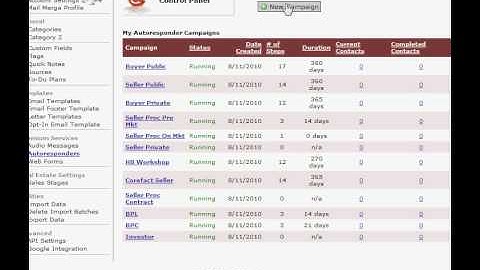 creating autoresponders