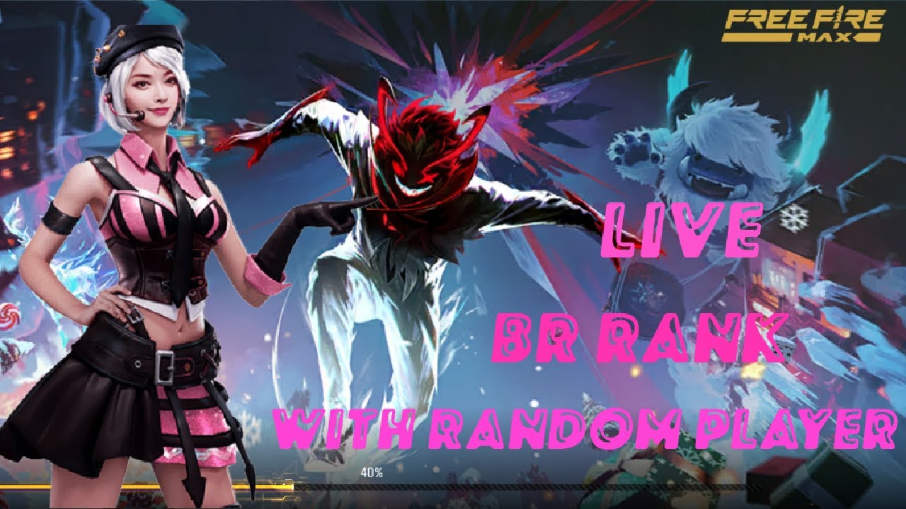 LIVE BR RANK PUSH NEW SEASON WITH RANDOM PLAYERS #freefire #live # ...