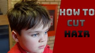 How to CUT boys Hair | Blending in clipper work