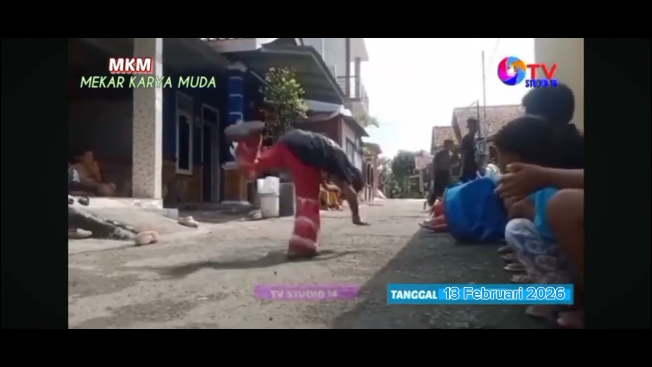 Aksi Kungfu Burok Mekar Karya Muda Dk.Anjun Utara DS.Malahayu