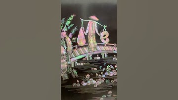 Tranh khảm ốc xà cừ Cha Mẹ