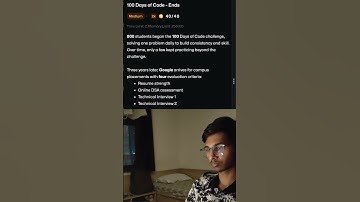 🚀 100 Days of Code – Day 100/100 | Grind Continues ! 💻 #100daysofcode  #nst  #coding #collegelife