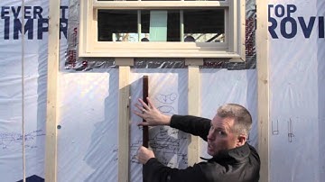 Tiny House Tip - Window Installation | TimberTrails.TV
