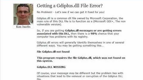 Gdiplus.dll Not Found Missing Error Fix - Gdiplusdll.com