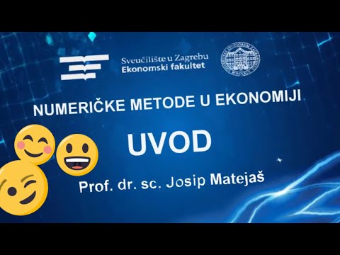 NME - UVOD  PROF.DR.SC. JOSIP MATEJAŠ