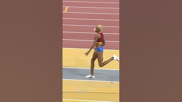 Yulimar Rojas turns thing s around in dramatic 6th attempt #athletics  #venezuela #triplejump