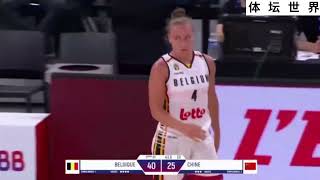 7月19中国女篮VS比利时！李梦首发，女篮不可思议的比分诞生了