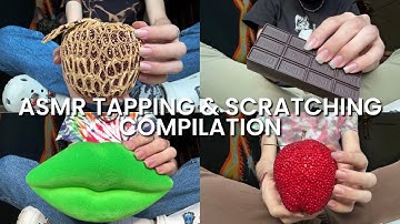 ASMR 1+ HOUR of Tapping & Scratching on Random Triggers 🤎 - lofi