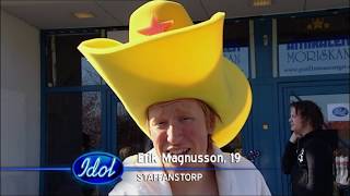 Miniatura del video "Erik Magnusson slår till för fjärde gången i Idol 2009 - Idol Sverige (TV4)"