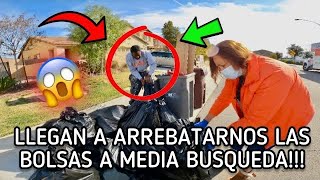 ♻NOS QUITAN BOLSAS A MEDIA BUSQUEDA!!✅Lo Que Tiran En USA ! Dumpster Diving En California!