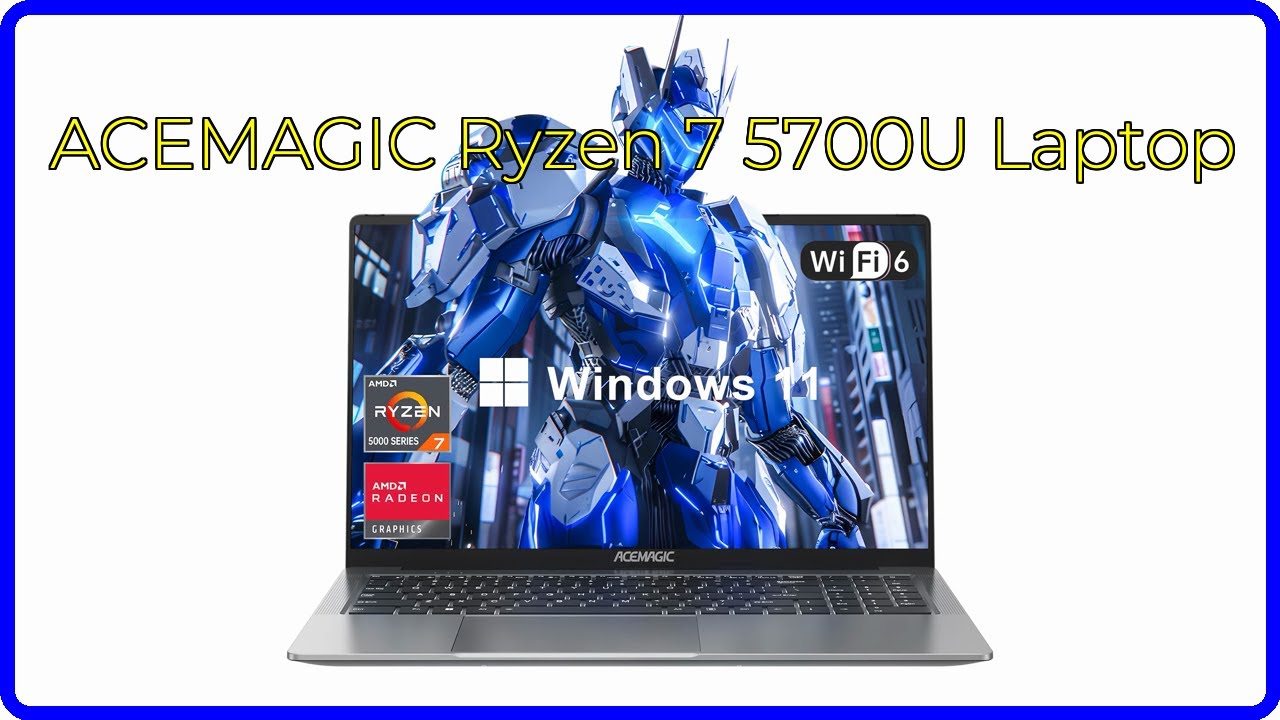 REVIEW (2026): ACEMAGIC Ryzen 7 5700U Laptop. ESSENTIAL details