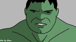 Hulk transformation|Remake transformation part-7|Hulk(2003)@artbyarun01