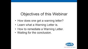 [Webinar] How to Address an FDA 483 Warning Letter with John Waters
