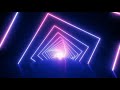 Square shaped blue purple vj seamless loop tunnel  animation background  only480p