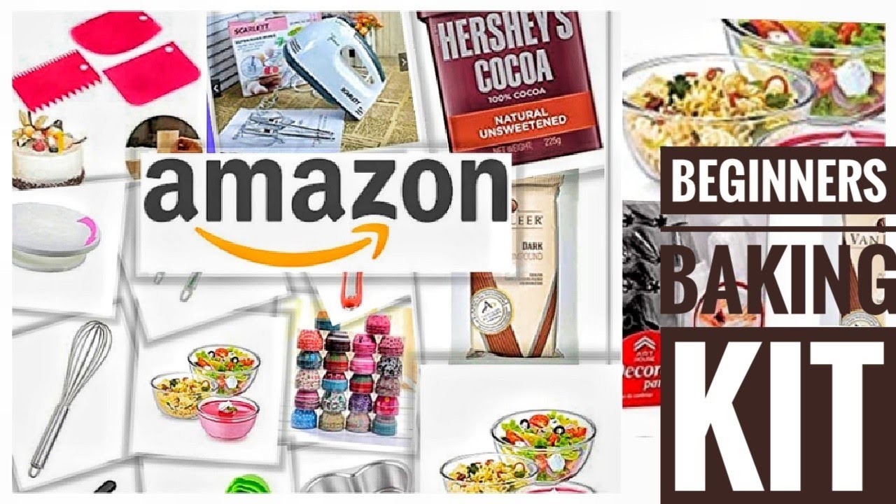 Baking Kit For Beginners| Essential Baking Tools|Amazon Shopping Haul
