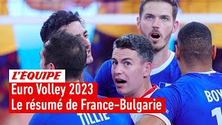 Euro Volley 2023 - Les Bleus dominent la Bulgarie et se qualifient pour les quarts de finale