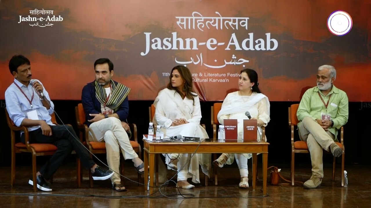 Rajesh Tailang reciting dialogue from the classic Play  Andha Yug by Dharamvir Bharti  Jashn e Adab