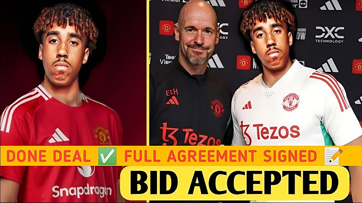 LENY YORO SIGNS MANCHESTER UNITED 📝 PERSONAL TERMS AGREED ✅ MEDICALS DONE 💯 WELCOME TO MAN UNITED