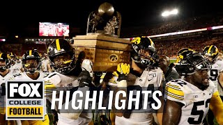 Iowa Hawkeyes claim 5th Cy-Hawk Trophy in 18-17 nailbiter | FOX COLLEGE FOOTBALL HIGHLIGHTS