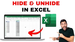 How to Hide &amp; Unhide Column in Excel