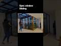 Upvc window sliding wooden colour #windows #trending #shortvideo 🥰🥰🥰