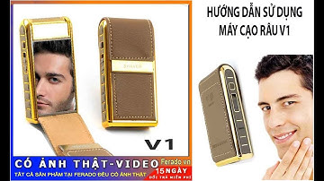 Hướng dẫn sử dụng máy cạo râu V1