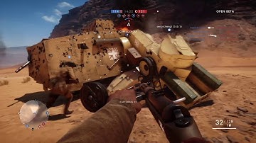 Battlefield™ 1 Open Beta Anti Tank Grenade Kill