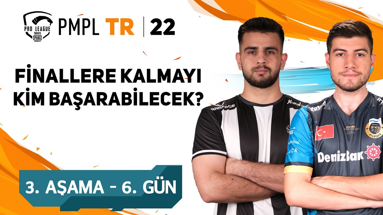 2022 PMPL Türkiye 2. Sezon 3. Aşama 6. Gün | Güz mevsimi | PUBG MOBILE Pro League